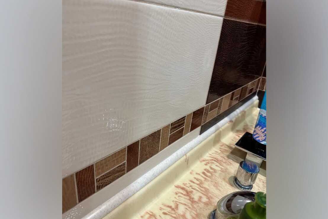 Бордюр для ванны акриловый Волшебная палочка ПШ1224 750*24*12 Бежевый правый