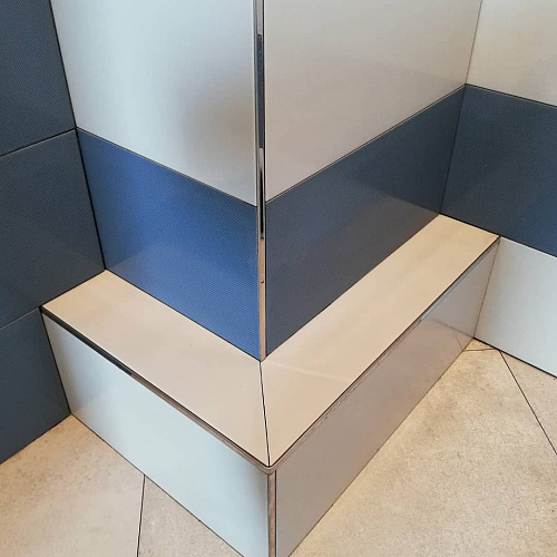 Профиль окантовочный ПК 01-12НСМ(304).2700.001 2,7 м Серебро