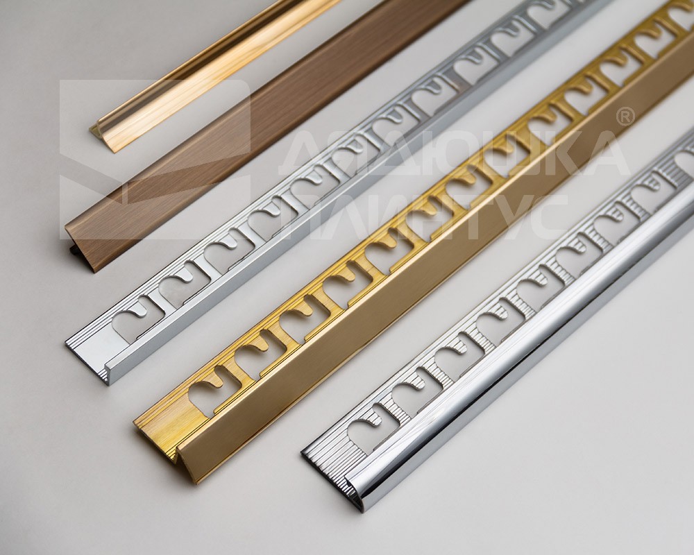 Алюминиевый Треугольный Профиль 10 мм Анодированное Серебро Progress PJTRAA 10