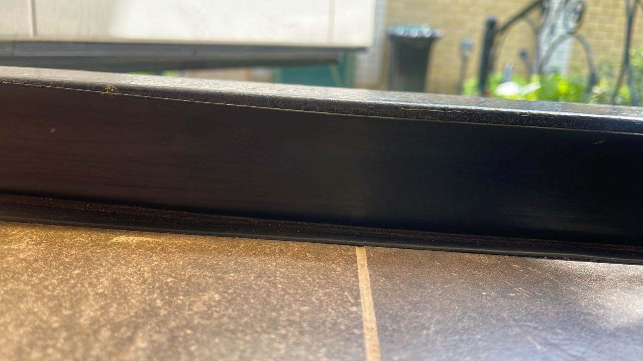 Плинтус эластичный ПВХ Dollken WL50 50мм х 15мм. 0348 Антрацит