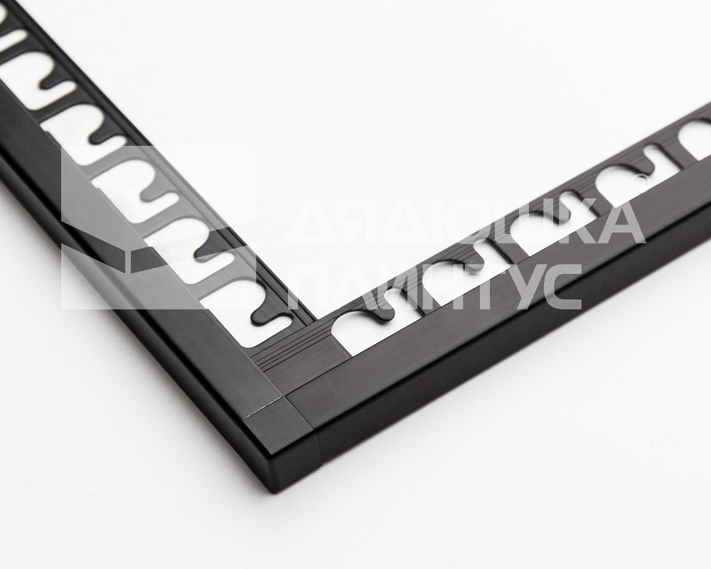 Профиль окантовочный Progress PJQSBX 10 10 мм 2,7 м Крац. Серебро Tiltex