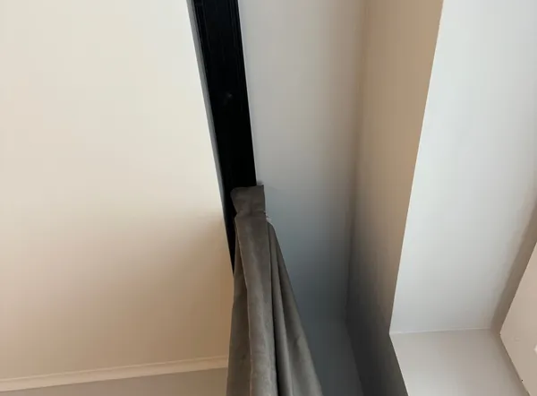 Карниз Шина черный комплект 3-х ряд ПВХ Волшебная палочка 3,0м