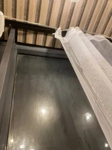 Карниз Шина черный комплект 2-х ряд ПВХ Волшебная палочка 3,0м