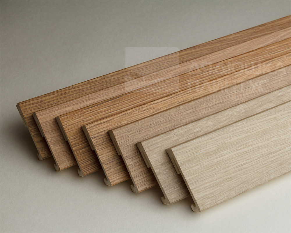 Плинтус напольный Salag Alpha 60*15*2200 мм AP6140 Дуб крюгер