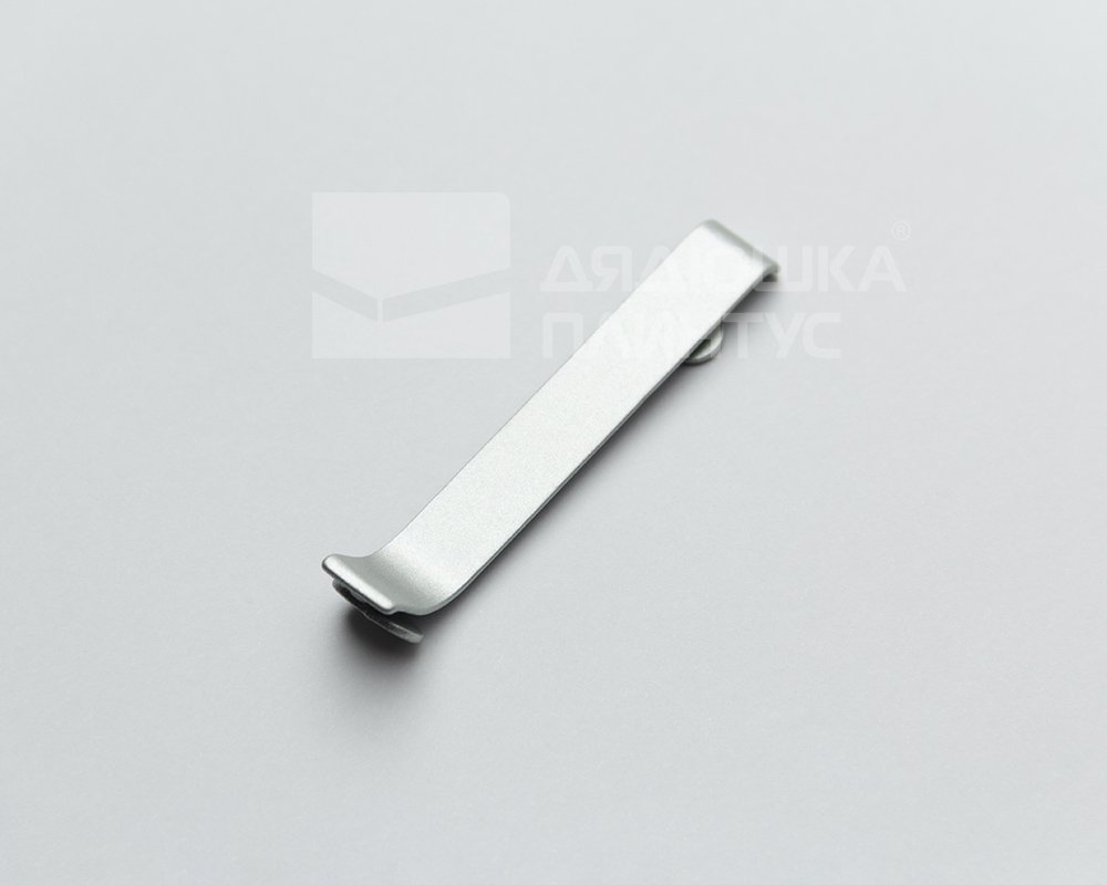 Соединитель для плинтуса Волшебная палочка 60 мм Серебро матовое