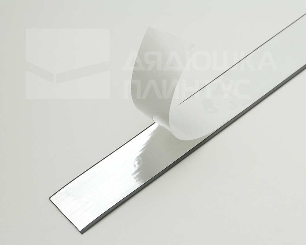 Плинтус эластичный на клеевой основе ПВХ Dollken WLK20 20мм х 15мм. 0146 Тёмно-серый