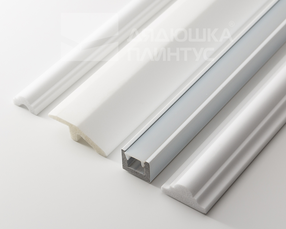 Молдинг NMC W1 55*20*2000 Белый под покраску