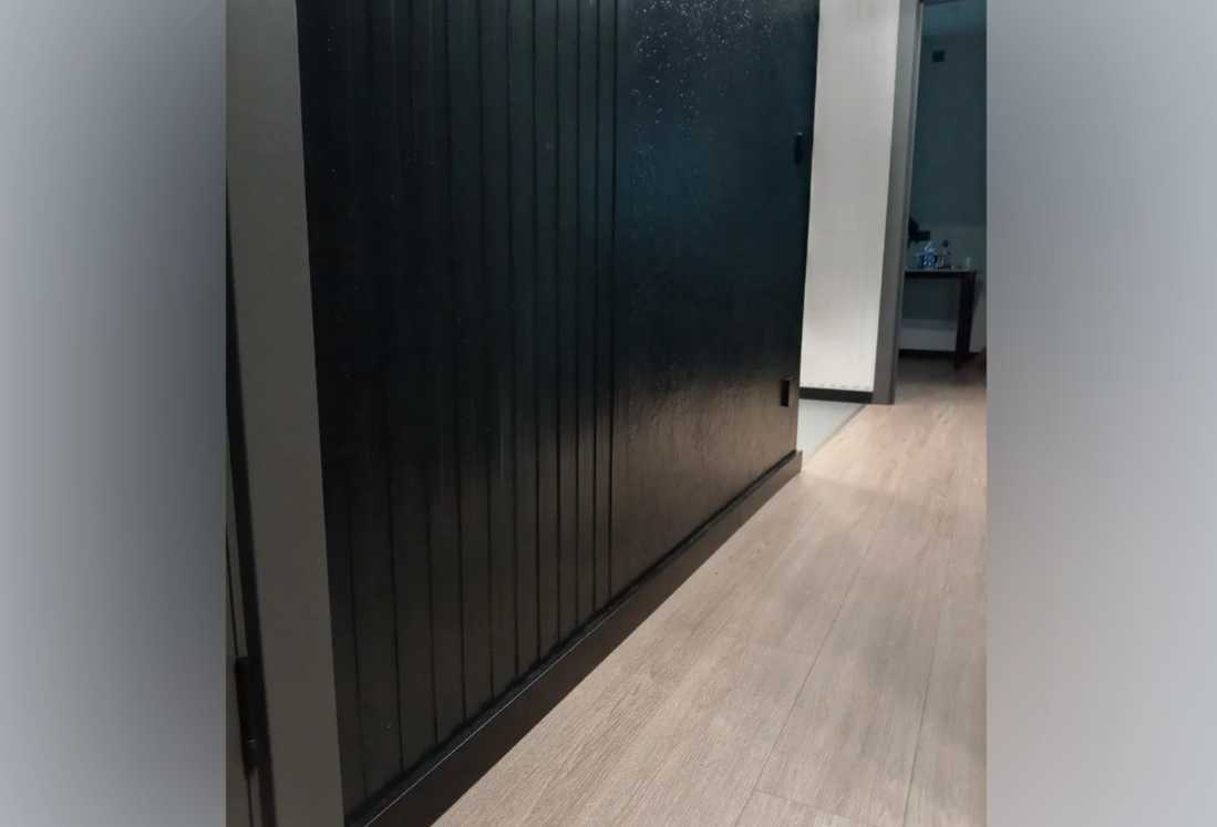 Плинтус МДФ Лука Пл 100-3МДФ.2400.Point line 24032