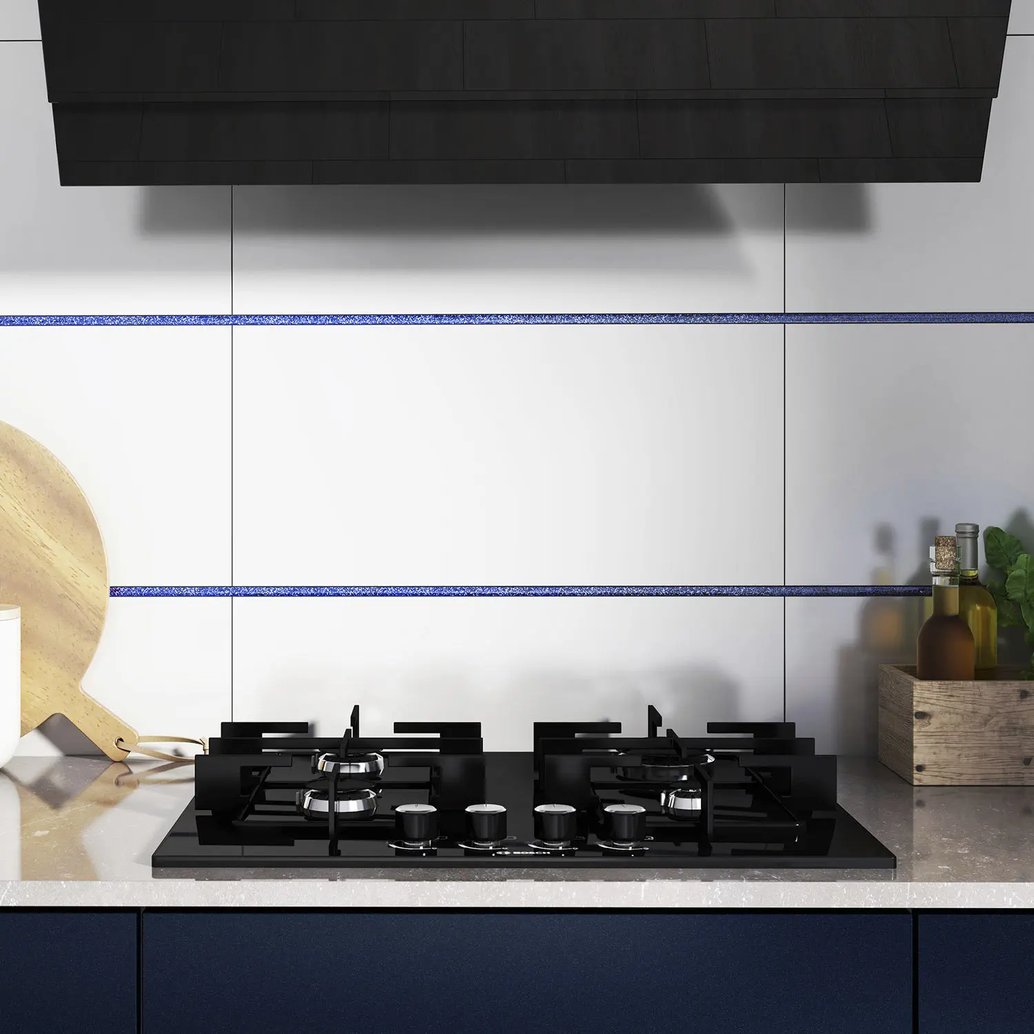 Профиль алюминиевый П-образный Alumacer 9*17мм 2,5м Антрацит