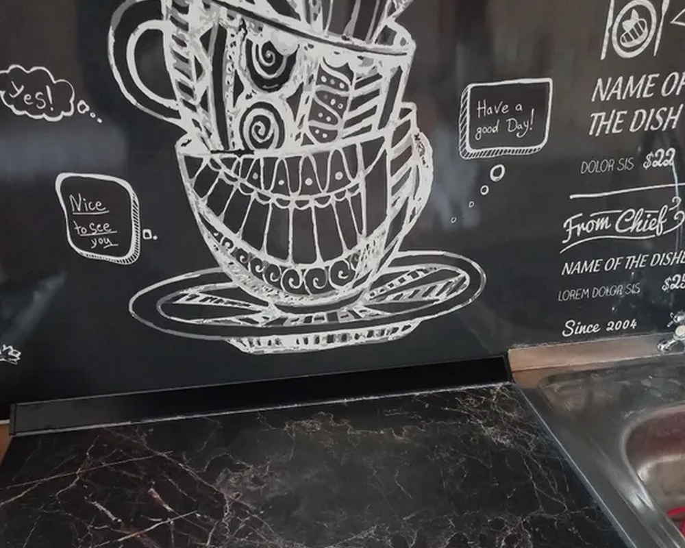 Плинтус для столешниц гладкий Алюминий 25*25мм 3,05м. Черный