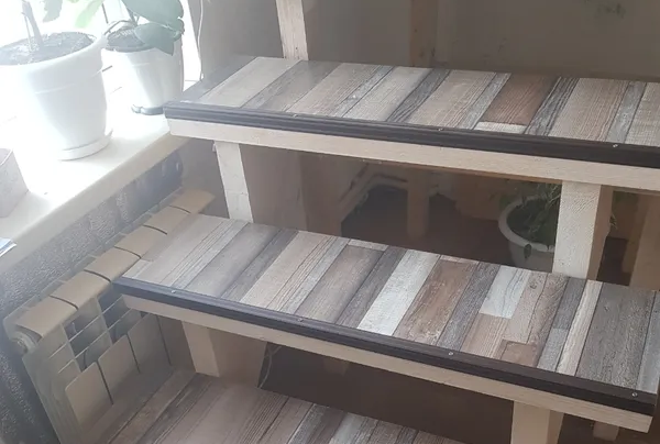 Порог угловой ПУ 01.900.106 Ясень белый