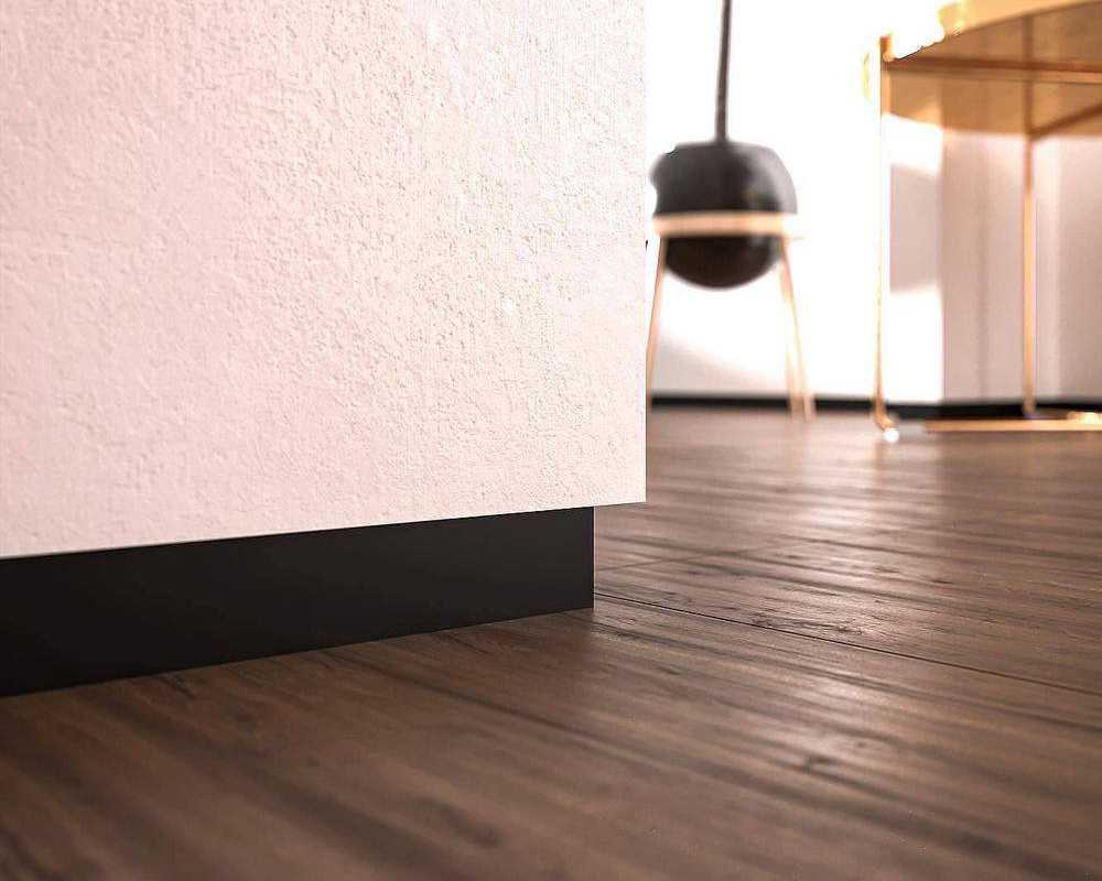 Алюминиевый теневой профиль Волшебная палочка Черный