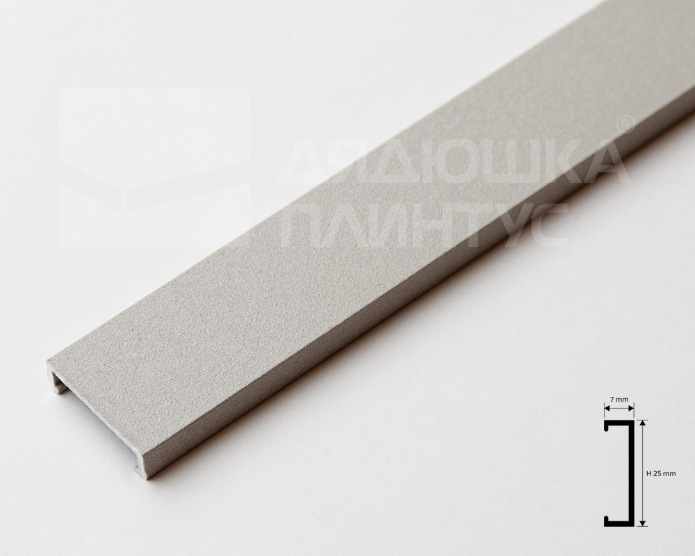 Профиль разделительный Progress Stone Cristal gray PLTPA 25-SL06